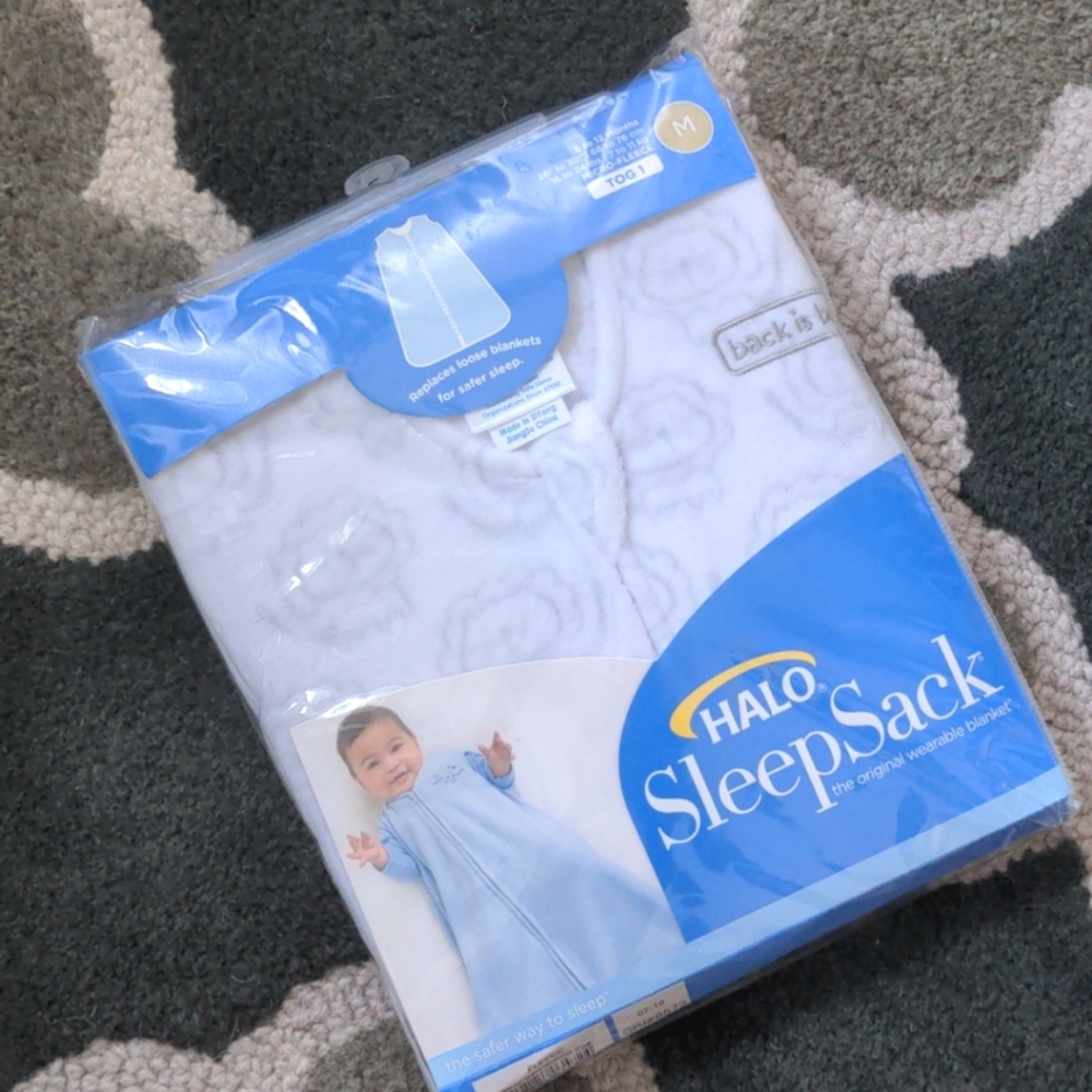 NWT Halo sleepsack 6-12 mo fleece TOG 1